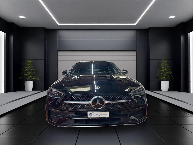 Gebraucht Mercedes C220 AMG line 197 PS (144 kW) 2025 Schwarz Kombi