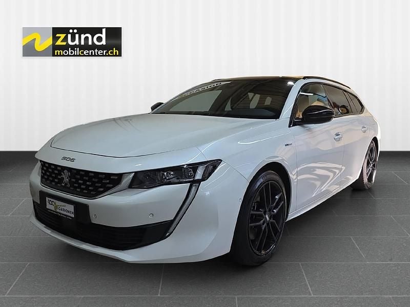 Weiss Gebraucht 2020 Peugeot 508 SW GT Kombi | CHF 27’900 (Fairer Preis) - Bild 1/4