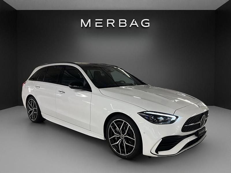 Neu Mercedes C300e 259 PS (190 kW) 2025 Weiss Kombi