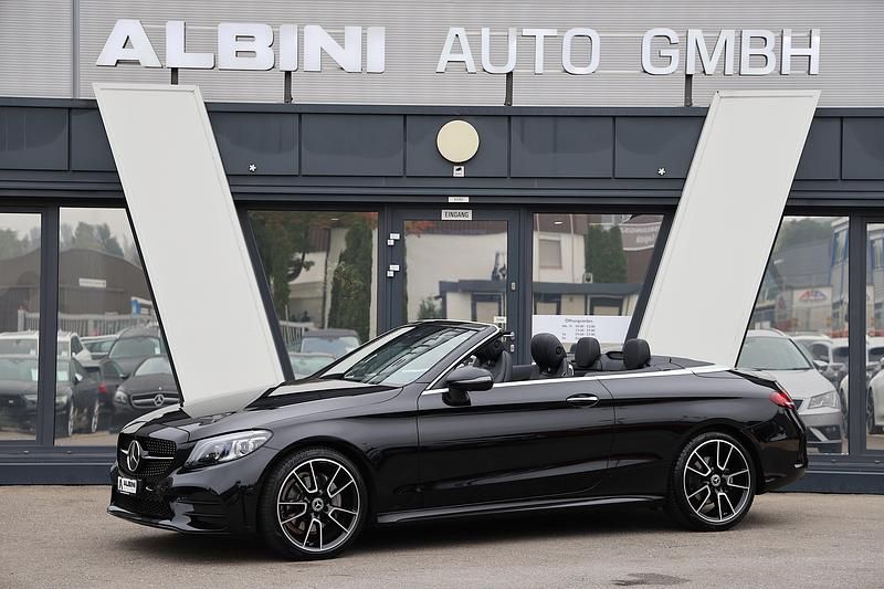 Gebraucht 2020 Mercedes C220 AMG line Cabrio | CHF 39’900 (Teuer) - Bild 1/4