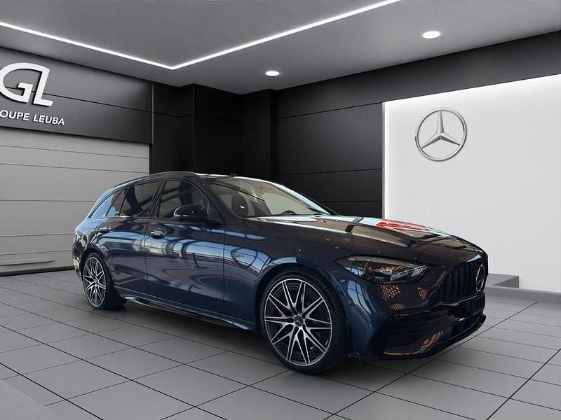 Neu Mercedes C43 AMG Executive 422 PS (310 kW) 2025 Blau Kombi