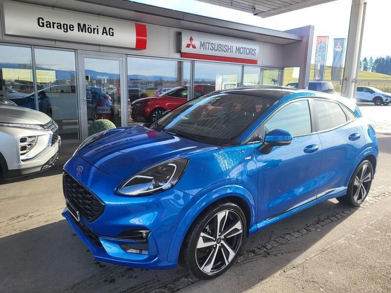 Blau Gebraucht 2020 Ford Puma ST-Line X SUV | CHF 14’900 (Superpreis) - Bild 1/4