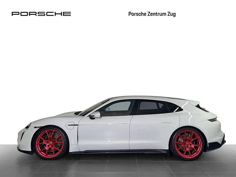 Gebraucht Porsche Taycan Sport Turismo 439 kW (598 PS) 2023 Weiss Kombi