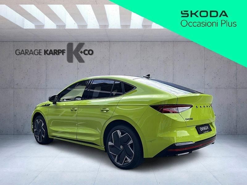 Gebraucht Skoda Enyaq iV RS 219 kW (299 PS) 2023 Grün SUV