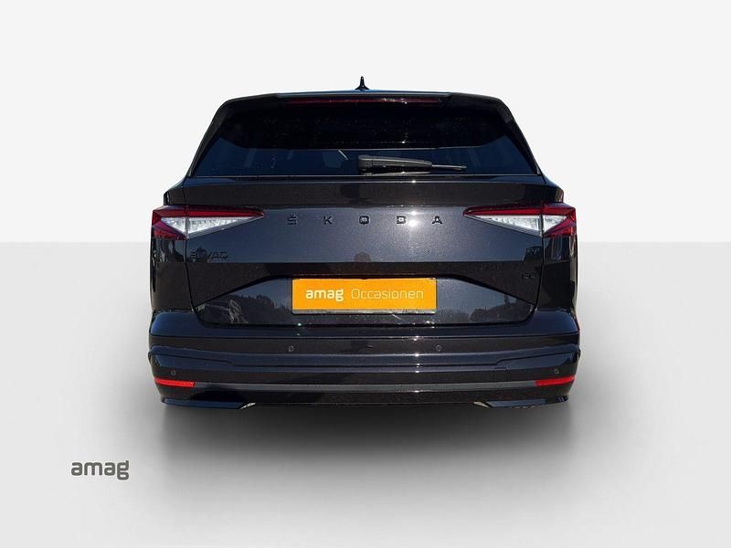 Gebraucht Skoda Enyaq iV SportLine 132 kW (180 PS) 2021 Magic schwarz, perleffekt SUV