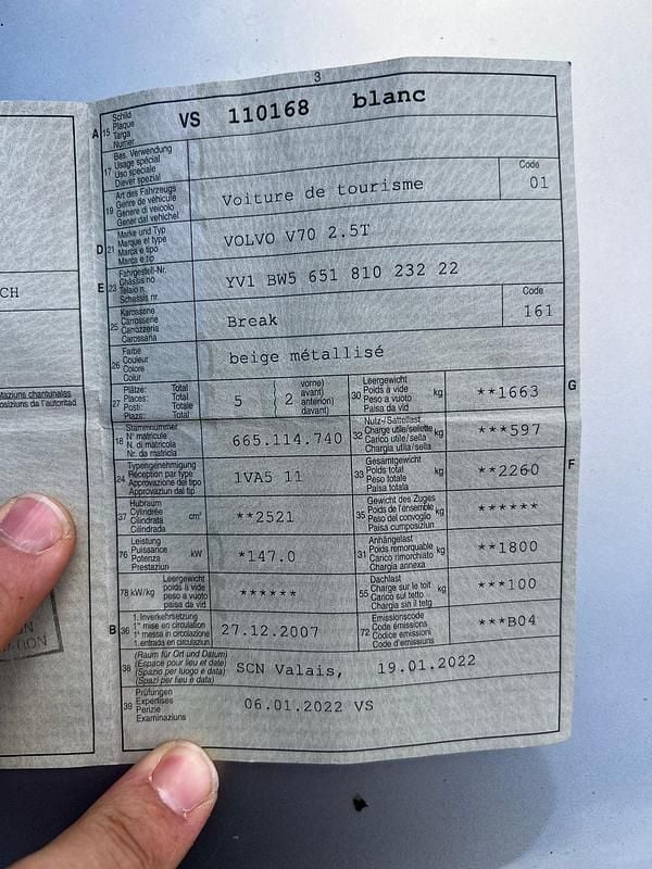 Gebraucht Volvo V70 Kinetic 200 PS (147 kW) 2007 Kombi