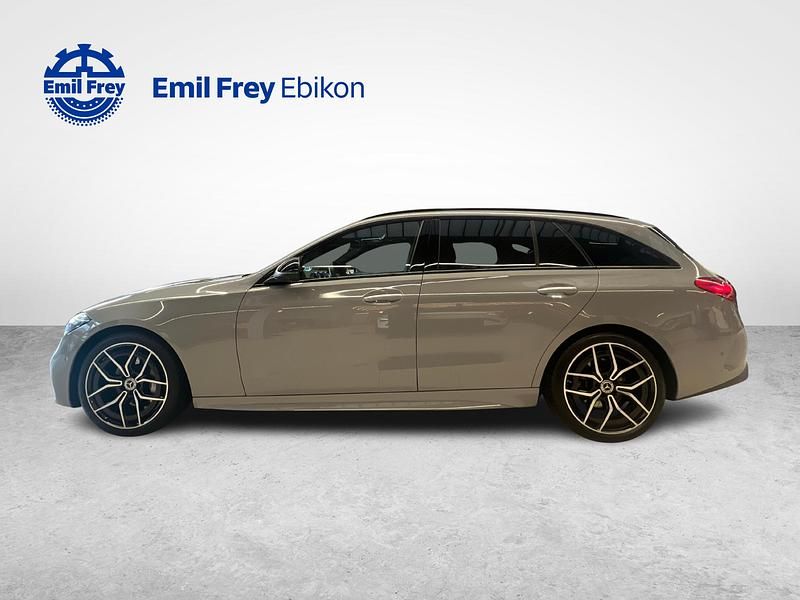 Gebraucht Mercedes C220 AMG line 220 PS (161 kW) 2025 Anthrazit Kombi