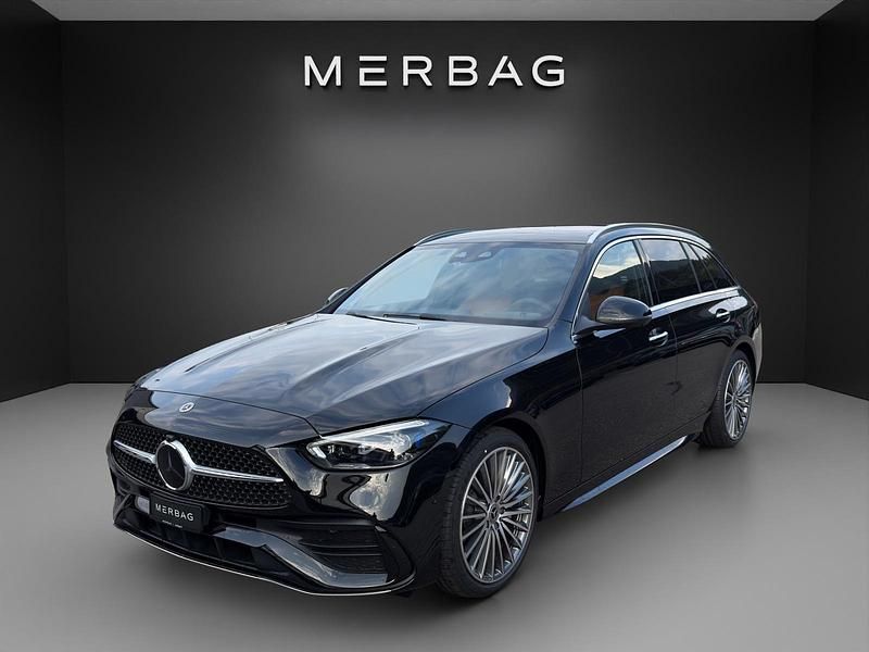 Schwarz Neu 2025 Mercedes C220 Kombi | CHF 68’400 (Superpreis) - Bild 1/4