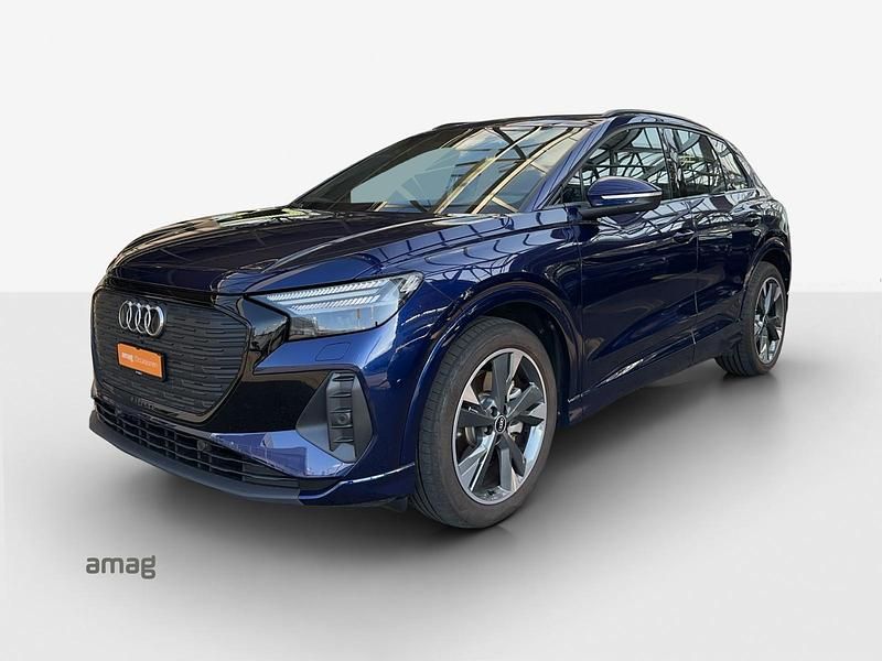 Navarrablau metallic Gebraucht 2021 Audi Q4 e-tron Advanced SUV | CHF 29’800 (Fairer Preis) - Bild 1/4