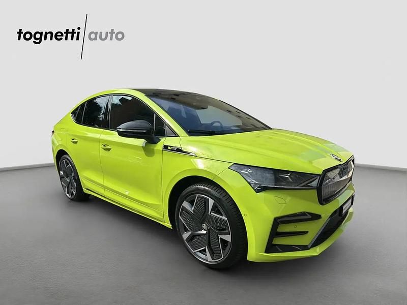 Gebraucht Skoda Enyaq iV RS 219 kW (299 PS) 2025 Grün SUV