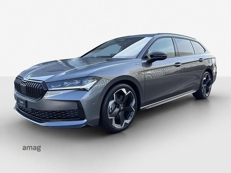 Graphite grau, metallic Gebraucht 2025 Skoda Superb SportLine Kombi | CHF 62’490 - Bild 1/4