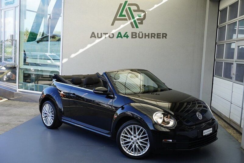 Gebraucht VW Beetle Cabriolet 105 PS (77 kW) 2015 Schwarz Cabrio