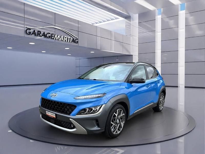 Blau Gebraucht 2021 Hyundai Kona SUV | CHF 21’300 (Fairer Preis) - Bild 1/4
