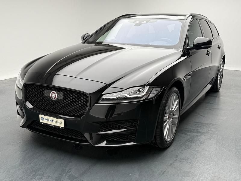 Schwarz Gebraucht 2019 Jaguar XF Sportbrake R-Sport Kombi | CHF 29’520 - Bild 1/4