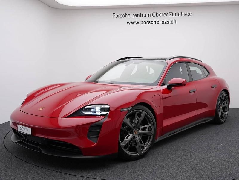 Gebraucht Porsche Taycan Sport Turismo 439 kW (598 PS) 2023 Rot Kombi