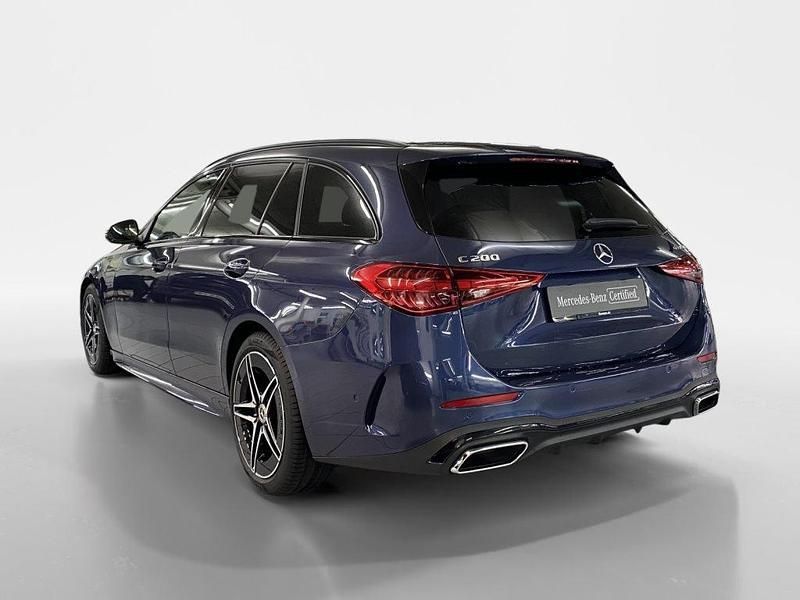 Gebraucht Mercedes C200 AMG line 227 PS (166 kW) 2025 Blau Kombi