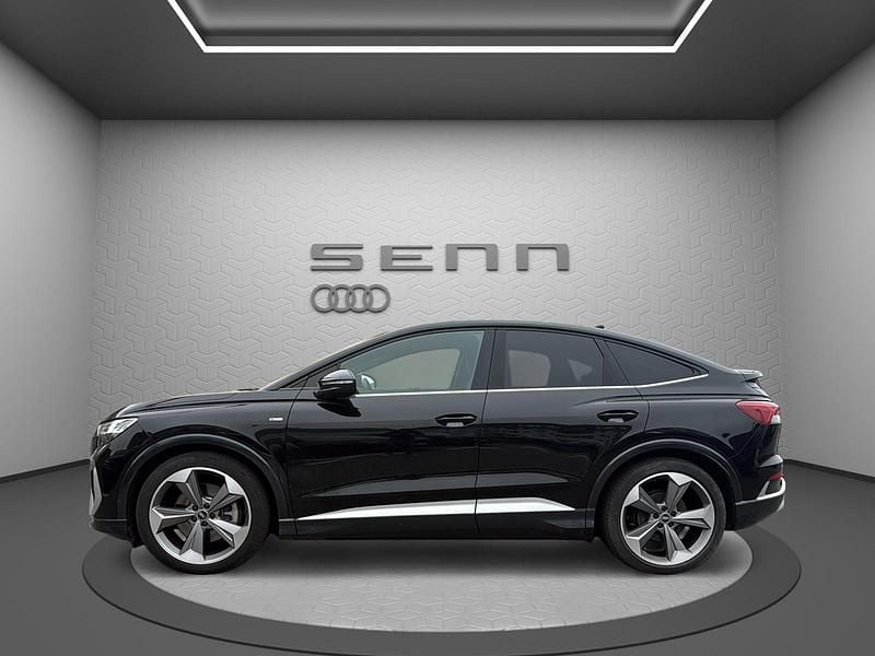 Gebraucht Audi Q4 Sportback e-tron Ambiente 219 kW (299 PS) 2021 Schwarz SUV