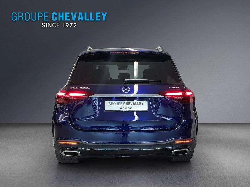 Neu Mercedes GLE400 408 PS (300 kW) 2025 Blau Kombi