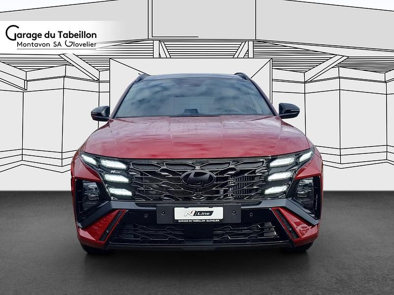 Gebraucht Hyundai Tucson N Line 160 PS (117 kW) 2024 Rot SUV