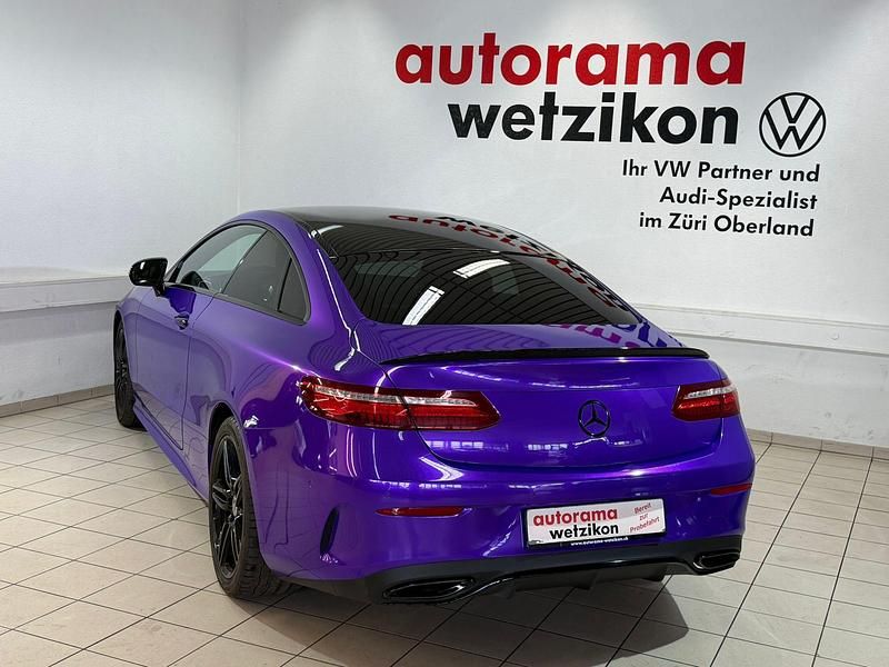 Gebraucht Mercedes E200 AMG line 184 PS (135 kW) 2017 Violett Coupé