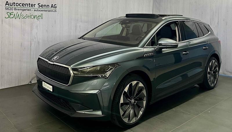Grau Gebraucht 2021 Skoda Enyaq iV SUV | CHF 29’460 (Etwas zu teuer) - Bild 1/4