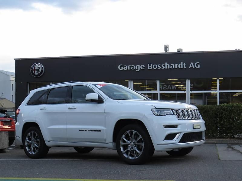 Weiss Gebraucht 2020 Jeep Grand Cherokee Summit SUV | CHF 43’900 - Bild 1/4