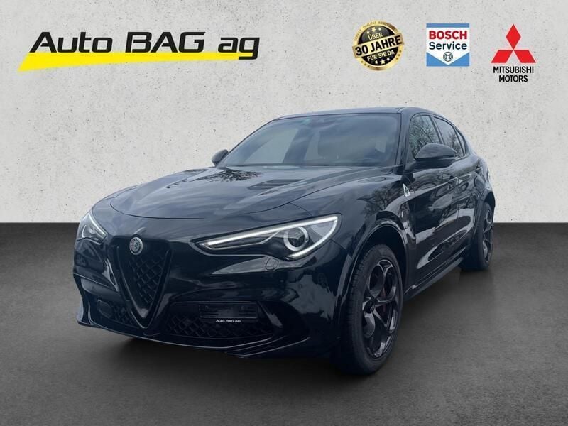 Schwarz Gebraucht 2020 Alfa Romeo Stelvio Quadrifoglio SUV | CHF 64’590 - Bild 1/4