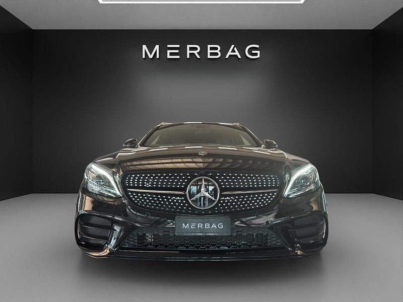 Gebraucht Mercedes C220 AMG 194 PS (142 kW) 2021 Schwarz Kombi