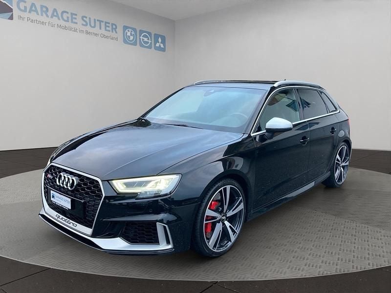 Schwarz Gebraucht 2018 Audi RS3 Comfort Limousine | CHF 29’800 (Superpreis) - Bild 1/4