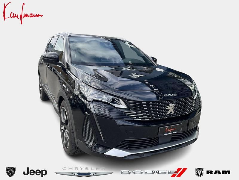 Schwarz Gebraucht 2021 Peugeot 5008 GT Van / Kleinbus | CHF 36’777 (Teuer) - Bild 1/4