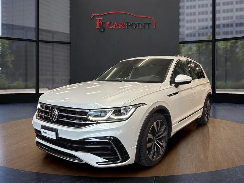 Weiss Gebraucht 2020 VW Tiguan R-line SUV | CHF 27’900 (Etwas zu teuer) - Bild 1/4