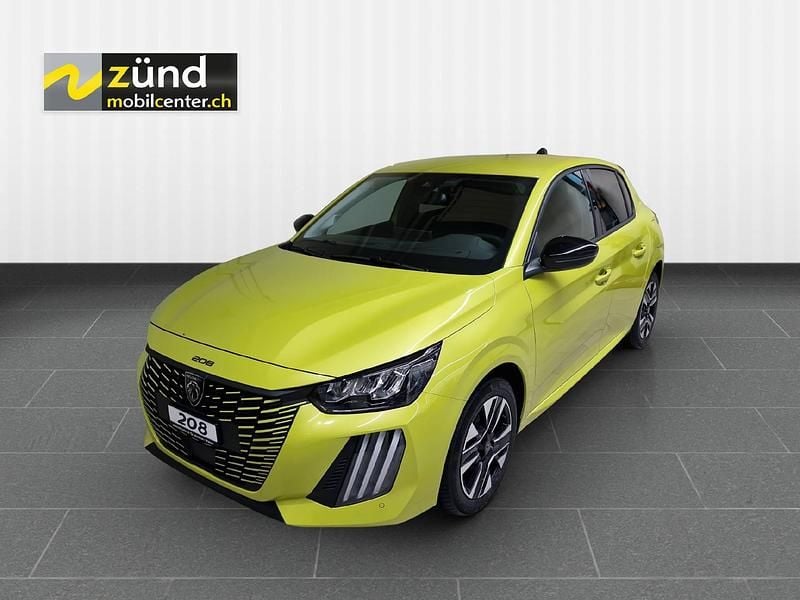 Gelb Neu 2025 Peugeot 208 Allure Premium Kleinwagen | CHF 25’590 (Guter Preis) - Bild 1/4