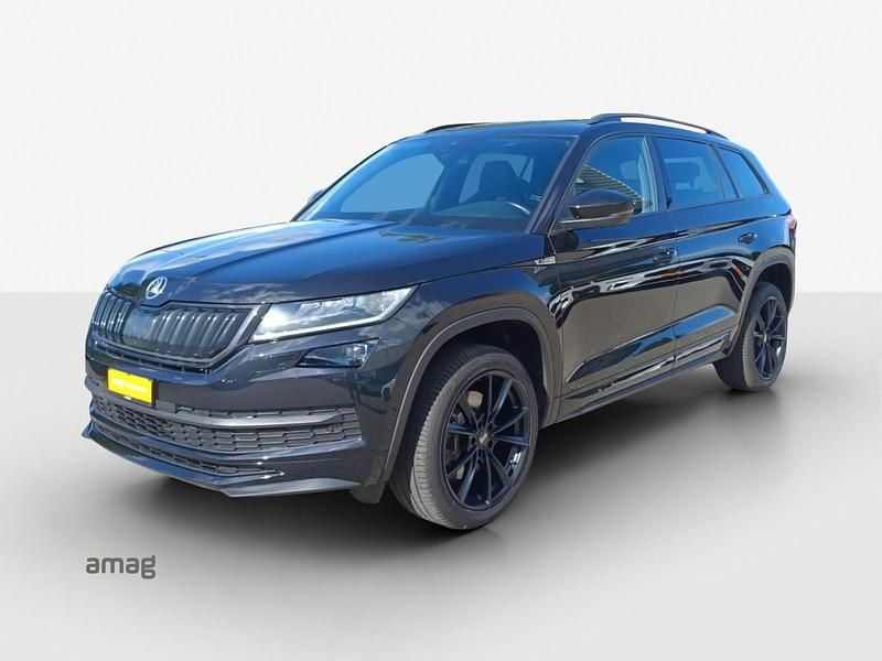 Magic schwarz, perleffekt Gebraucht 2021 Skoda Kodiaq SportLine SUV | CHF 35’400 (Fairer Preis) - Bild 1/4