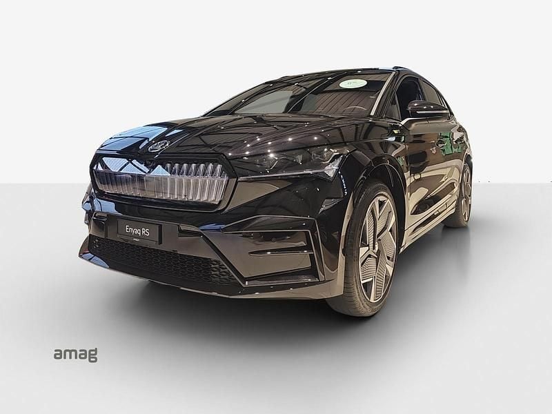 Gebraucht Skoda Enyaq iV RS 250 kW (340 PS) 2025 Magic schwarz perleffekt SUV