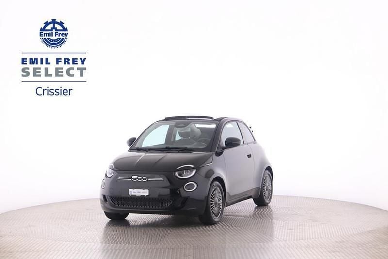 Schwarz Gebraucht 2021 Fiat 500e Icon Cabrio | CHF 21’900 (Superpreis) - Bild 1/4
