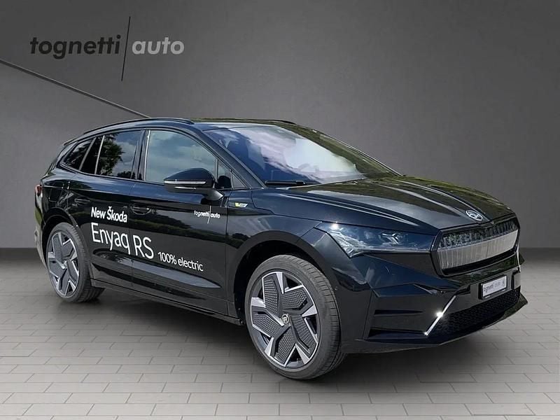 Gebraucht Skoda Enyaq iV RS 219 kW (299 PS) 2025 Schwarz SUV