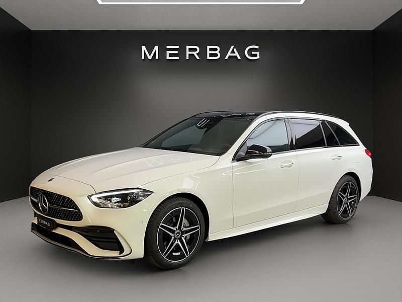 Gebraucht Mercedes C300e 196 PS (144 kW) 2024 Weiss Kombi