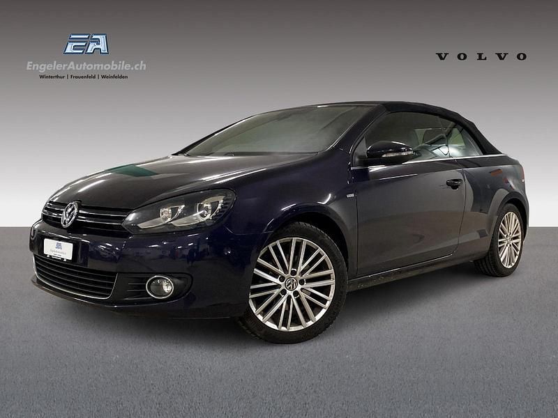 Schwarz Gebraucht 2014 VW Golf Cabriolet Cup Cabrio | CHF 10’950 - Bild 1/4