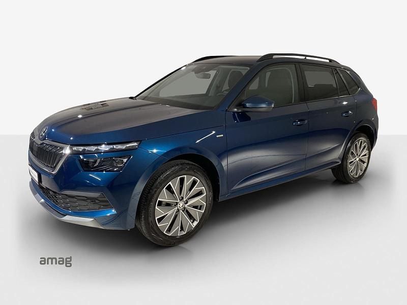 Lava blau, metallic Gebraucht 2021 Skoda Kamiq Clever SUV | CHF 22’490 (Fairer Preis) - Bild 1/4