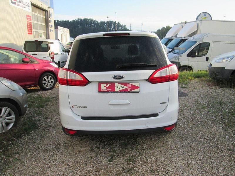Gebraucht Ford Grand C-Max S 125 PS (91 kW) 2013 Weiss Van / Kleinbus