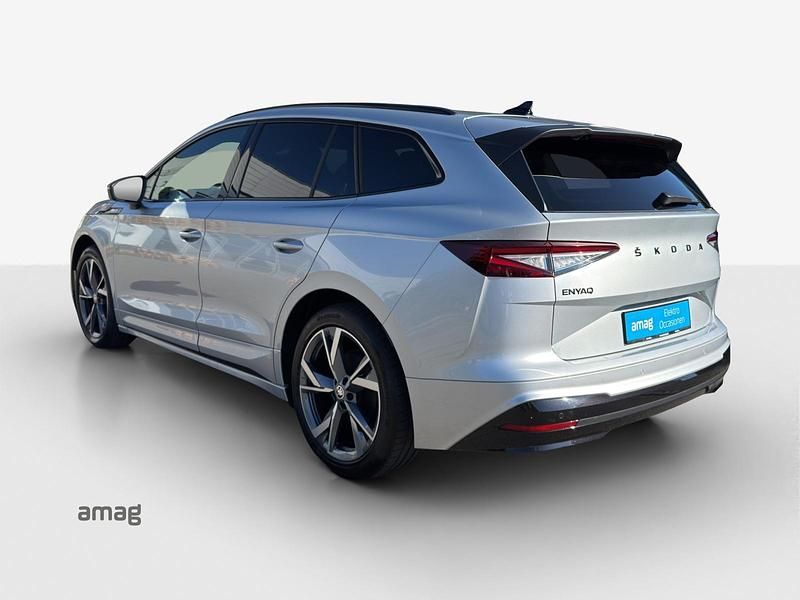 Gebraucht Skoda Enyaq iV SportLine 210 kW (286 PS) 2024 Brilliant silber, metallic SUV