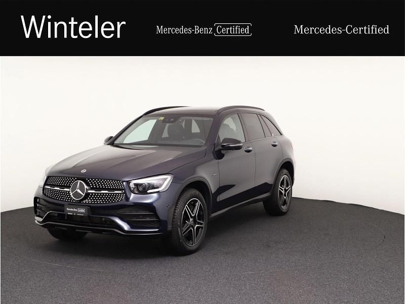 Gebraucht Mercedes GLC300e AMG line 195 PS (143 kW) 2021 Blau SUV