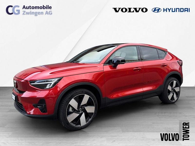 Gebraucht Volvo C40 Ultimate 300 kW (408 PS) 2022 Rot SUV