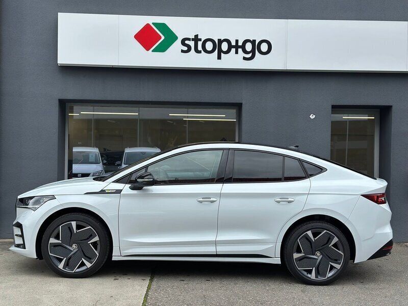 Gebraucht Skoda Enyaq iV RS 219 kW (299 PS) 2024 Weiss SUV