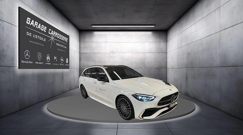 Gebraucht Mercedes C200 204 PS (150 kW) 2024 Weiss Kombi