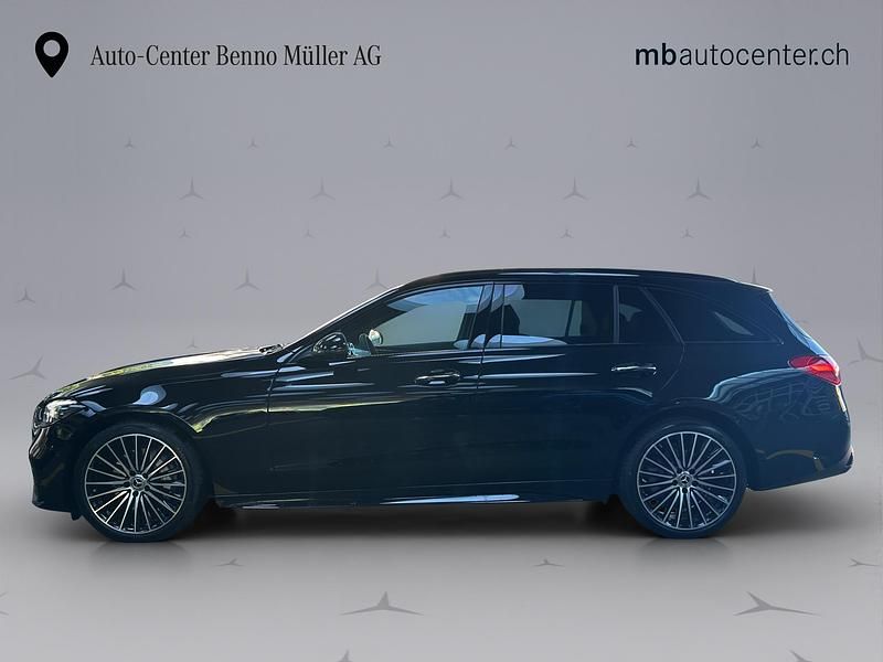 Gebraucht Mercedes C220 AMG line 220 PS (161 kW) 2025 Schwarz Kombi