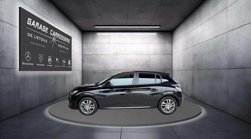 Gebraucht Peugeot 208 Active 75 PS (55 kW) 2021 Schwarz Kleinwagen