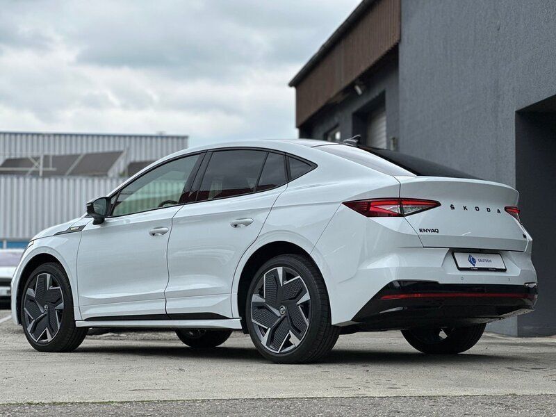 Gebraucht Skoda Enyaq iV RS 219 kW (299 PS) 2024 Weiss SUV