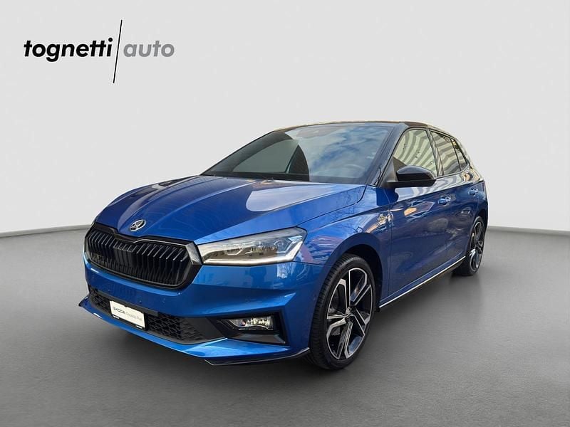 Blau Gebraucht 2023 Skoda Fabia Monte Carlo Limousine | CHF 22’200 (Fairer Preis) - Bild 1/4