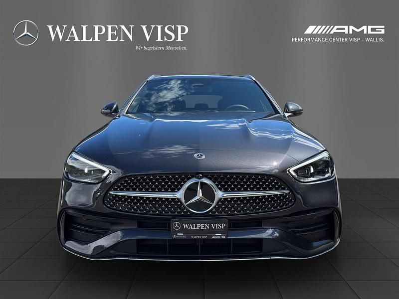 Neu Mercedes C220 AMG line 197 PS (144 kW) 2025 Grau Kombi